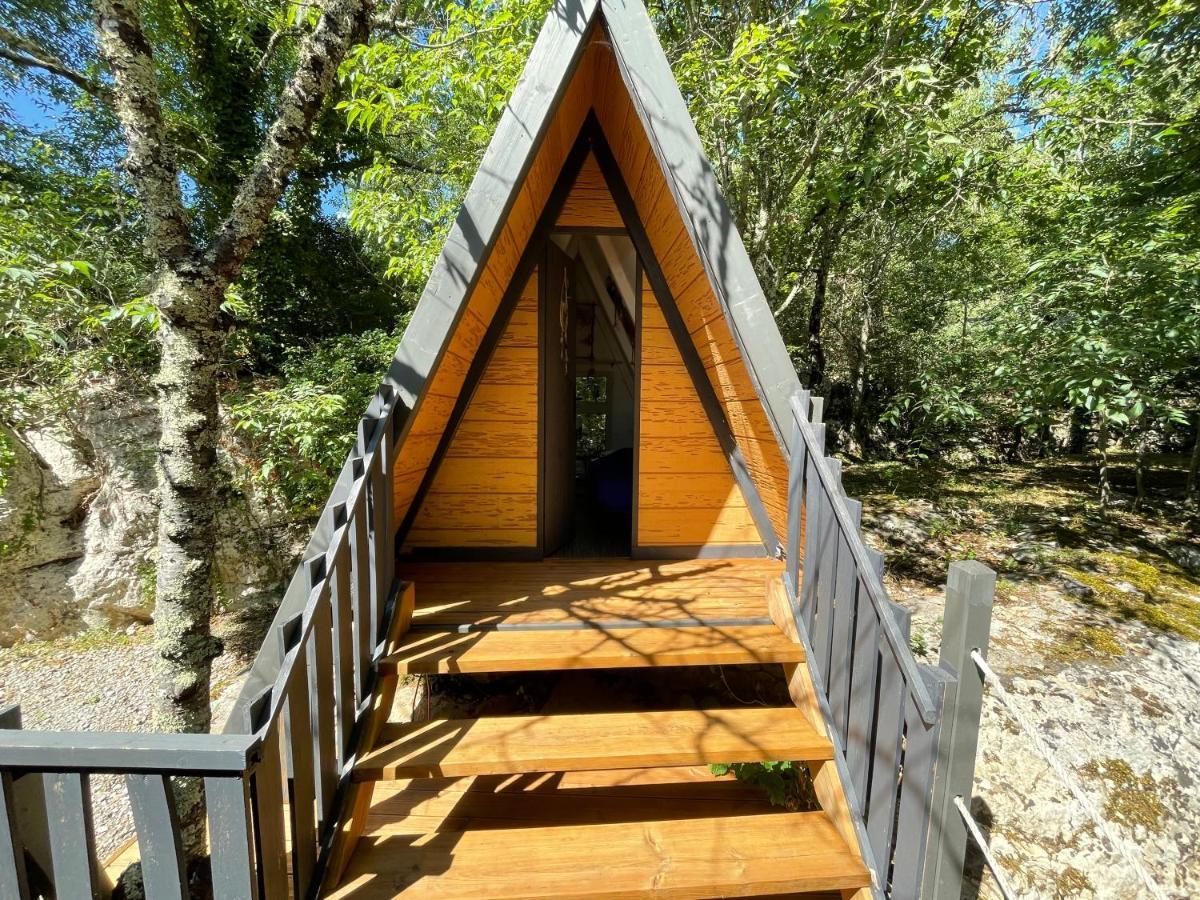Les Chalets De Labeaume Luaran gambar